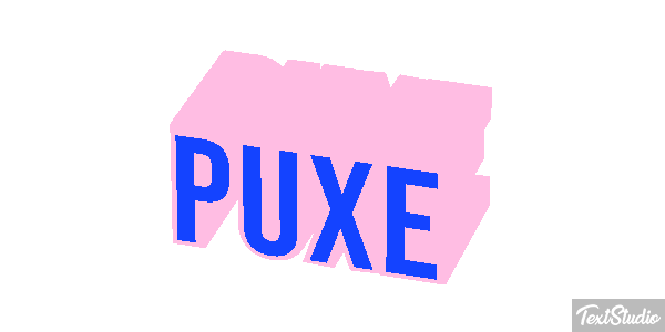 Puxe Efeito do texto