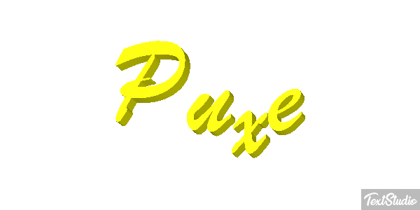 Puxe Efeito do texto