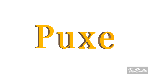 Puxe Efeito do texto