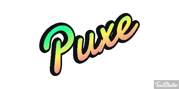 Puxe Efeito do texto