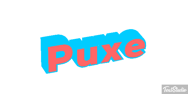 Puxe Efeito do texto