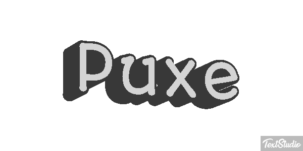 Puxe Efeito do texto