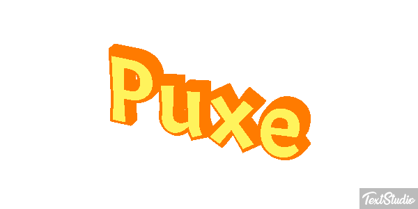 Puxe Efeito do texto
