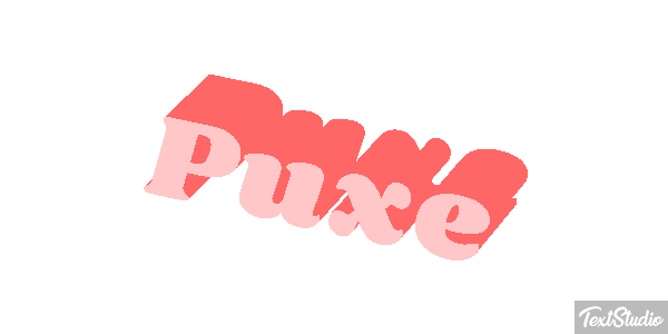 Puxe Efeito do texto